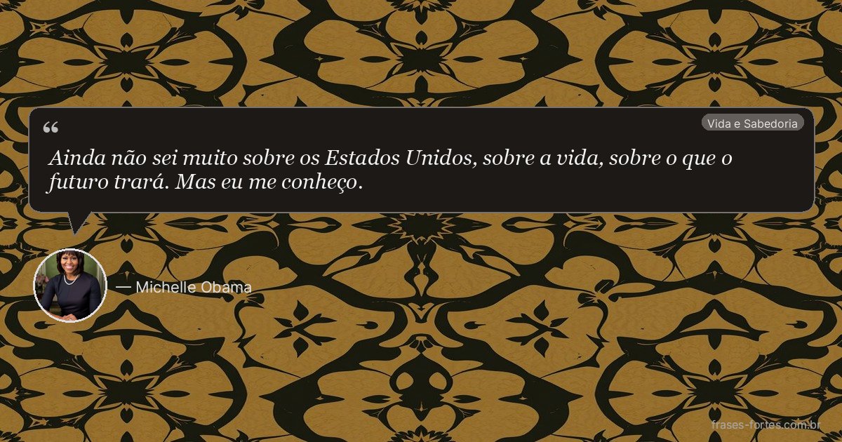 Frase de Michelle Obama