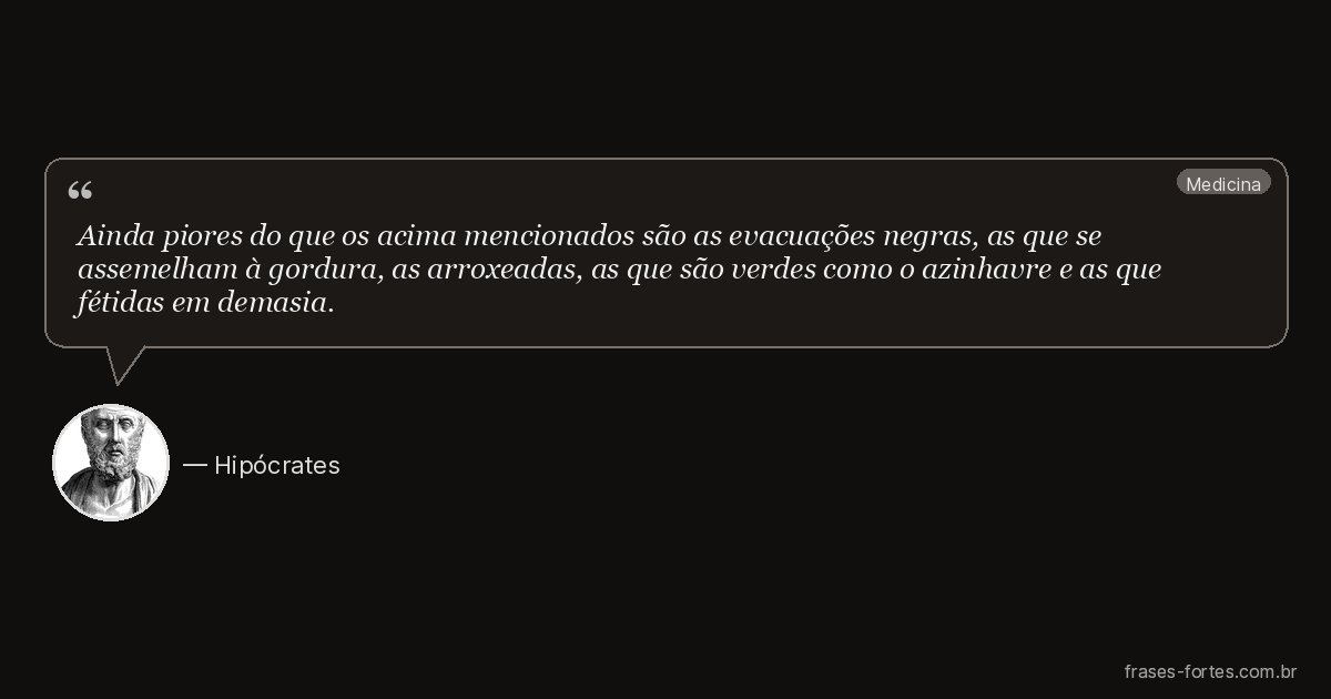 Frase de Hipócrates