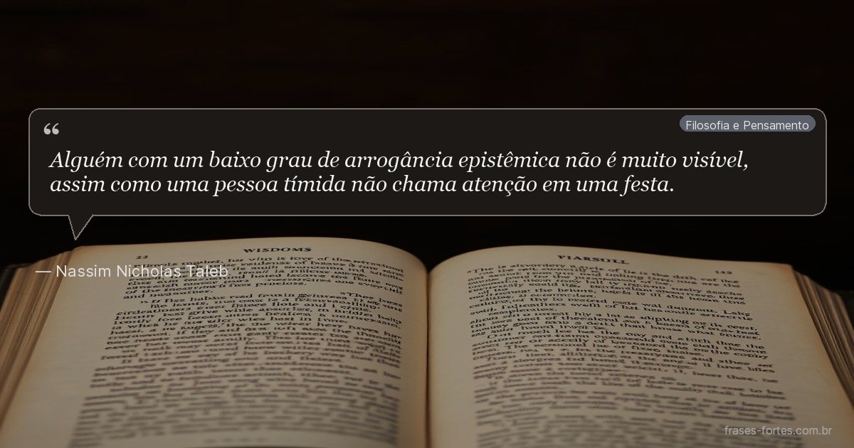 Frase de Nassim Nicholas Taleb