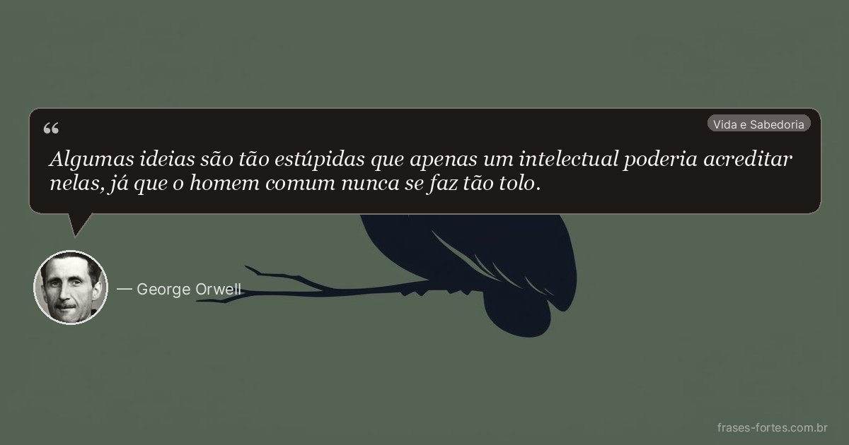 Frase de George Orwell