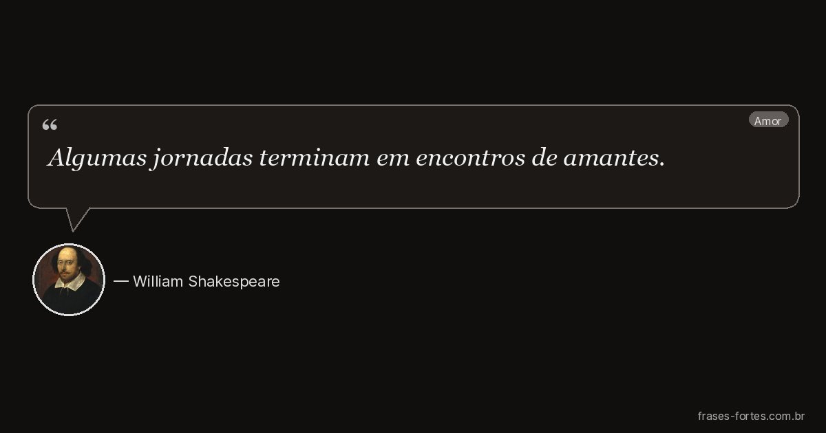 Frase de William Shakespeare