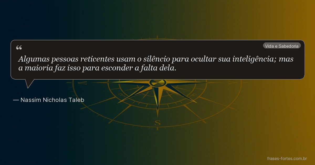 Frase de Nassim Nicholas Taleb