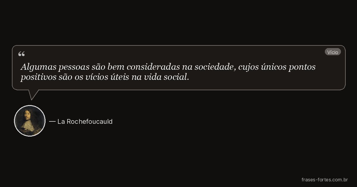 Frase de La Rochefoucauld