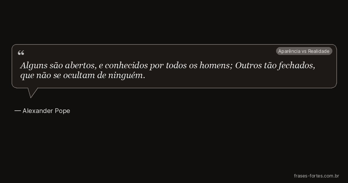 Frase de Alexander Pope