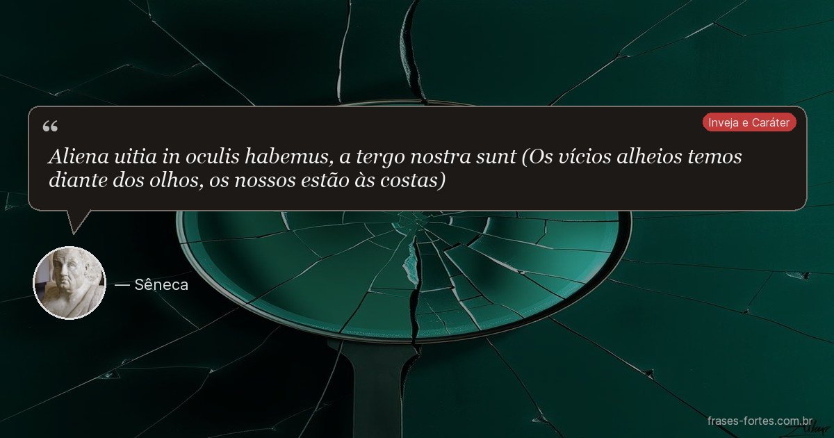 Frase de Sêneca