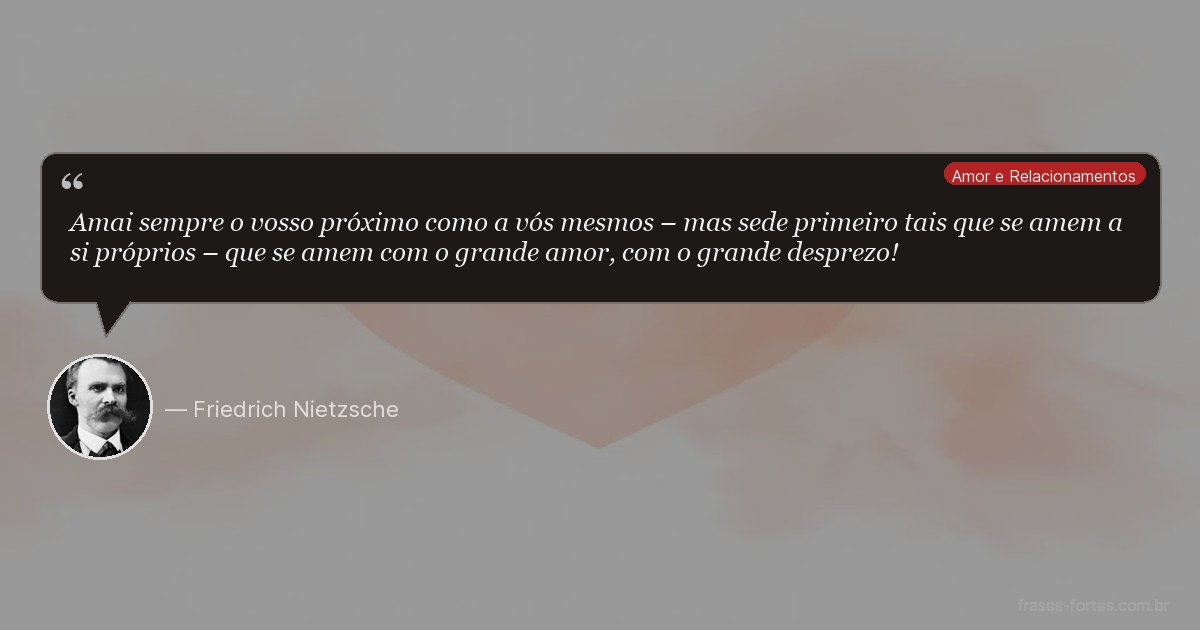 Frase de Friedrich Nietzsche
