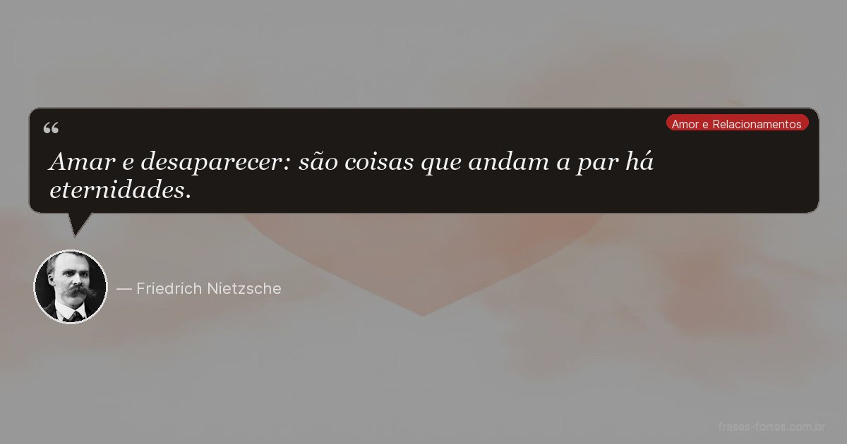 Frase de Friedrich Nietzsche