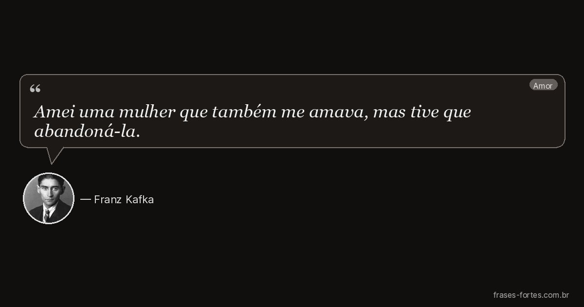 Frase de Franz Kafka
