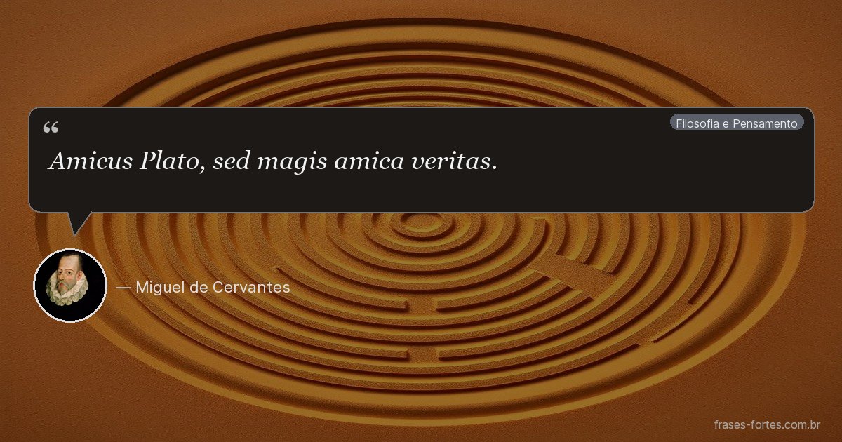 Frase de Miguel de Cervantes