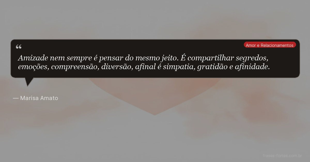 Frase de Marisa Amato