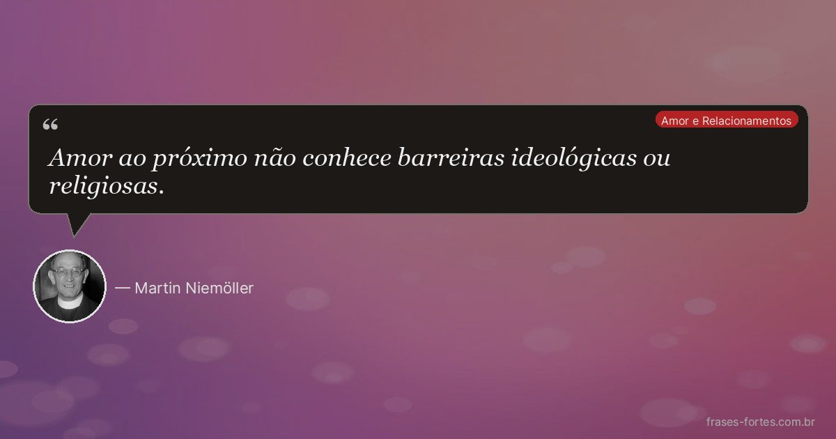 Frase de Martin Niemöller