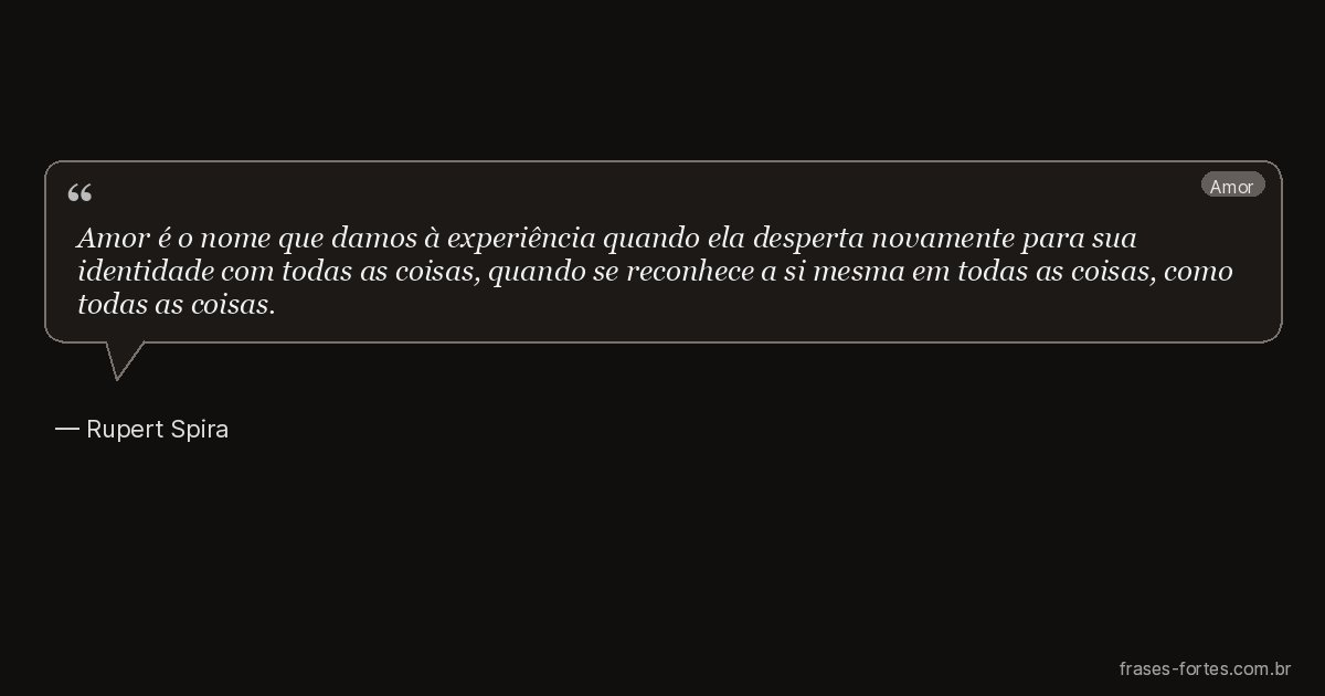 Frase de Rupert Spira