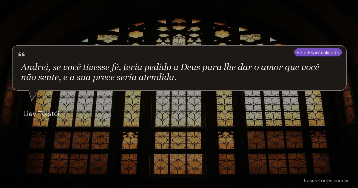 Frase de Liev Tolstói