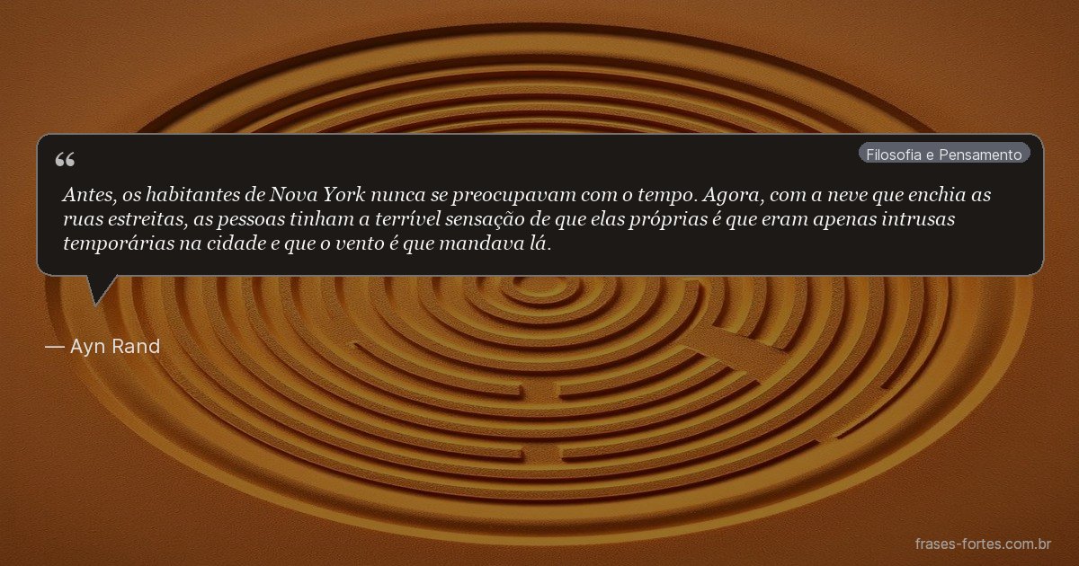 Frase de Ayn Rand