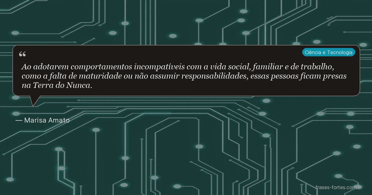 Frase de Marisa Amato