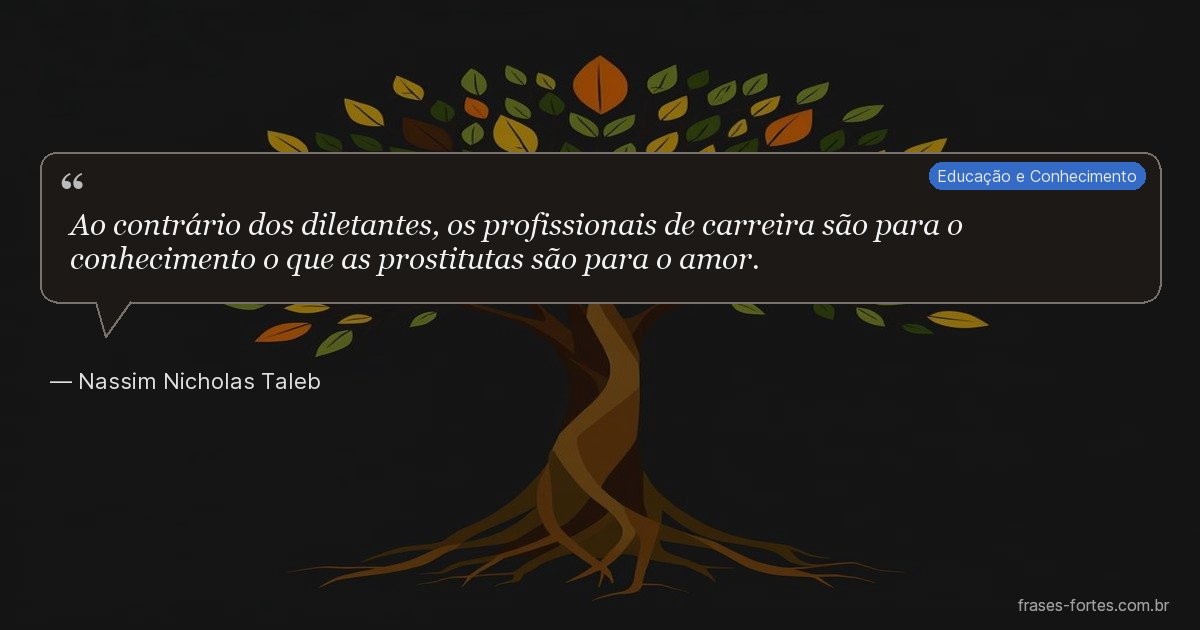 Frase de Nassim Nicholas Taleb