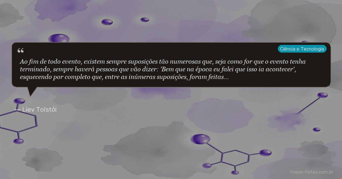 Frase de Liev Tolstói