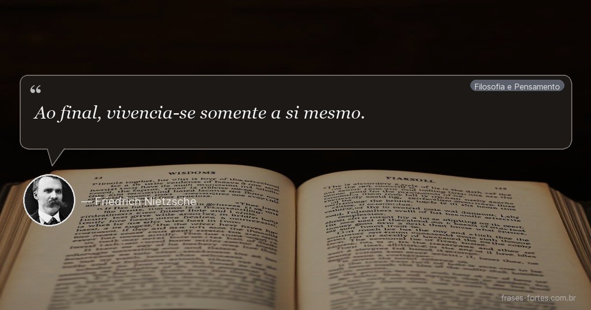Frase de Friedrich Nietzsche