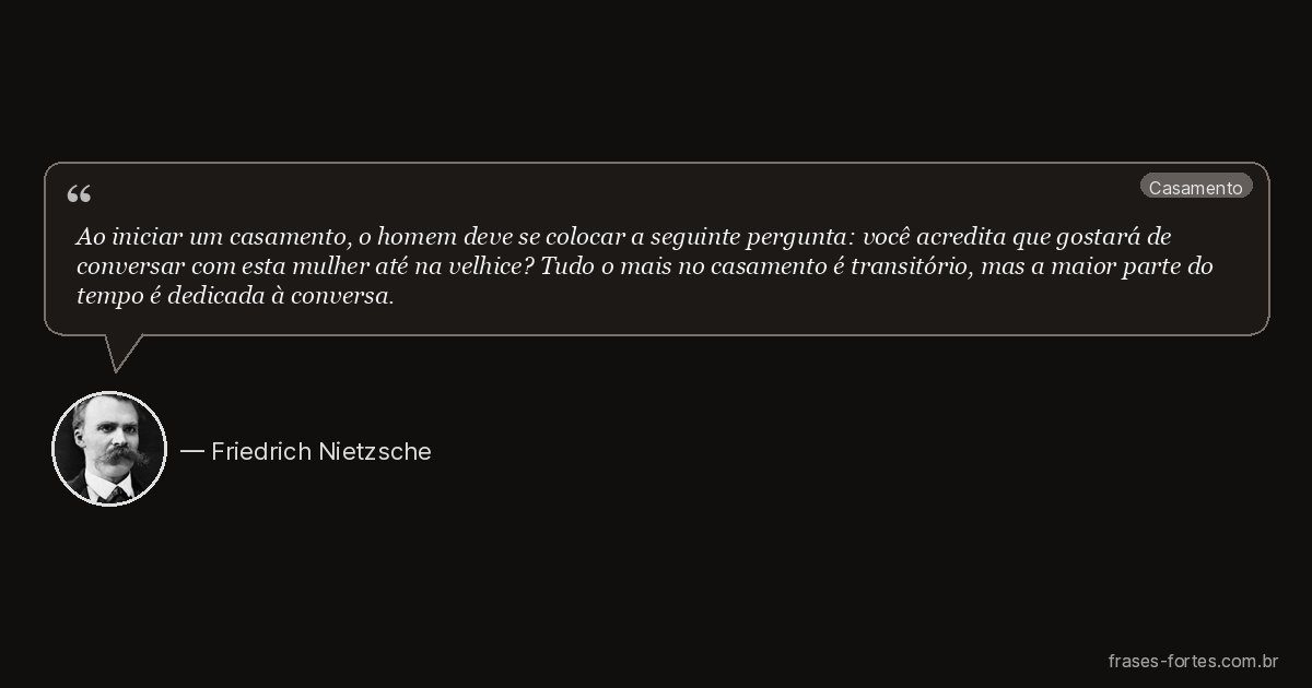Frase de Friedrich Nietzsche