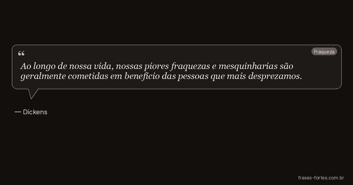 Frase de Dickens