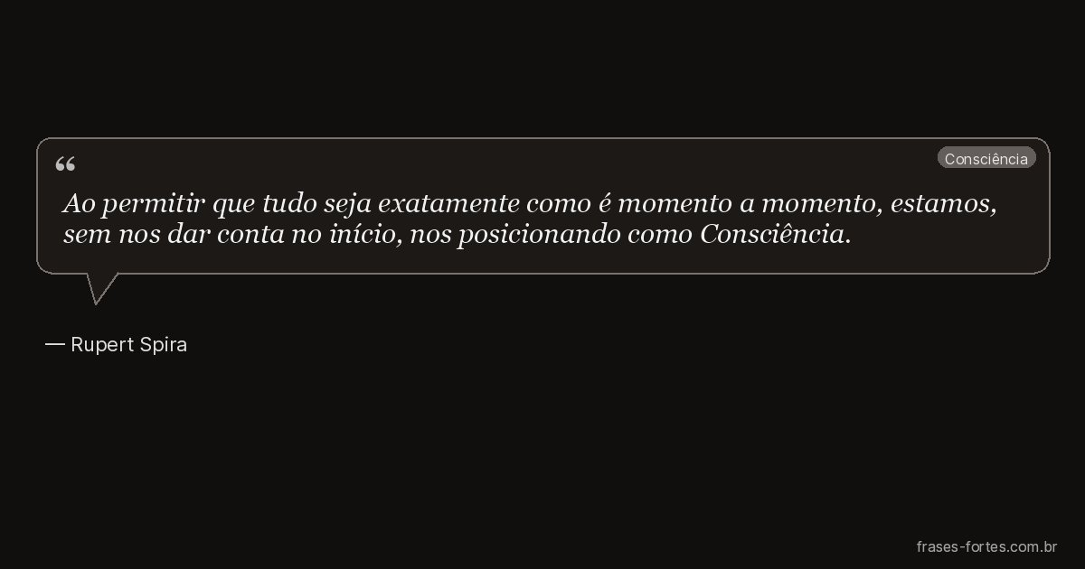 Frase de Rupert Spira