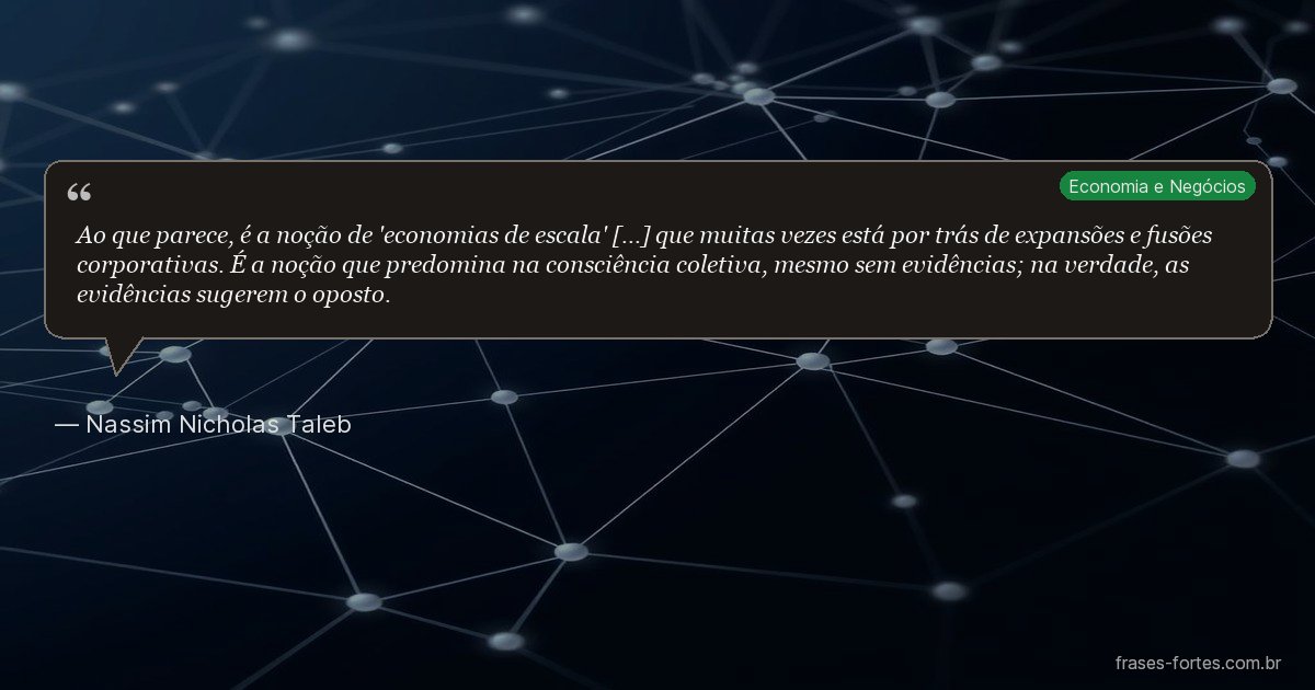 Frase de Nassim Nicholas Taleb