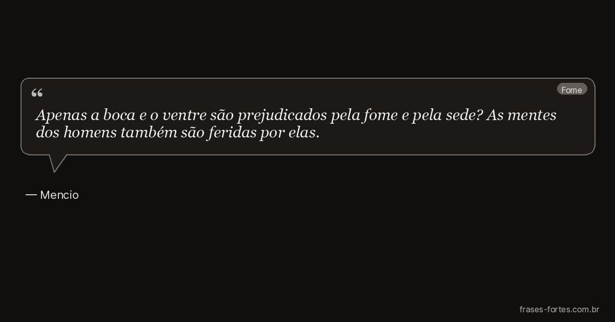 Frase de Mencio
