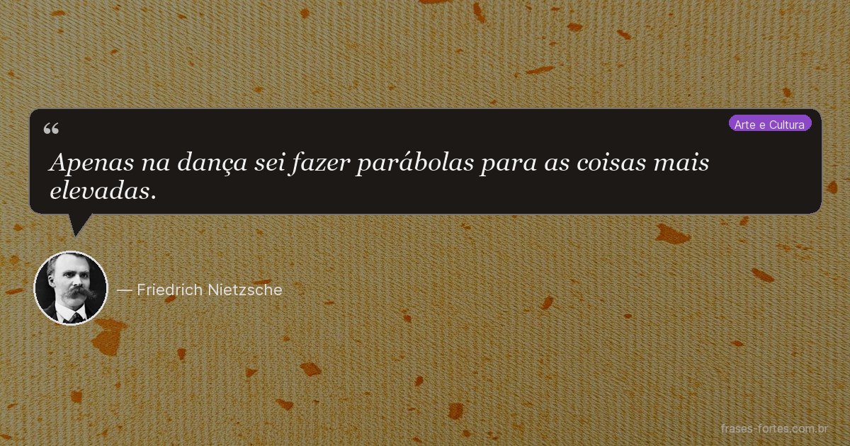 Frase de Friedrich Nietzsche