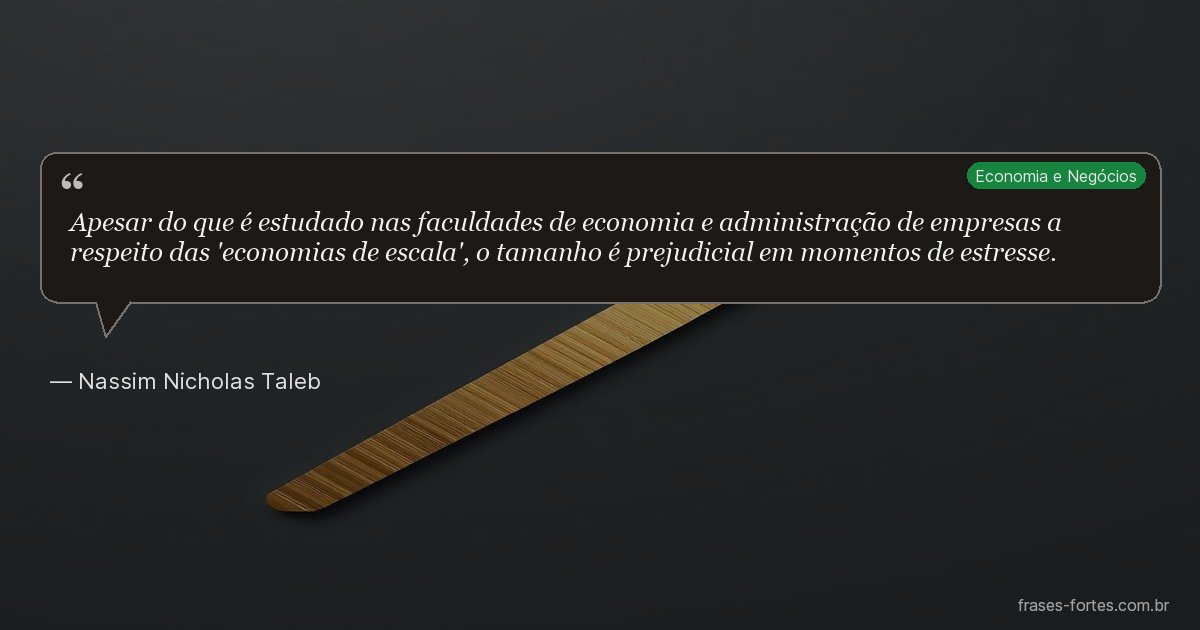 Frase de Nassim Nicholas Taleb