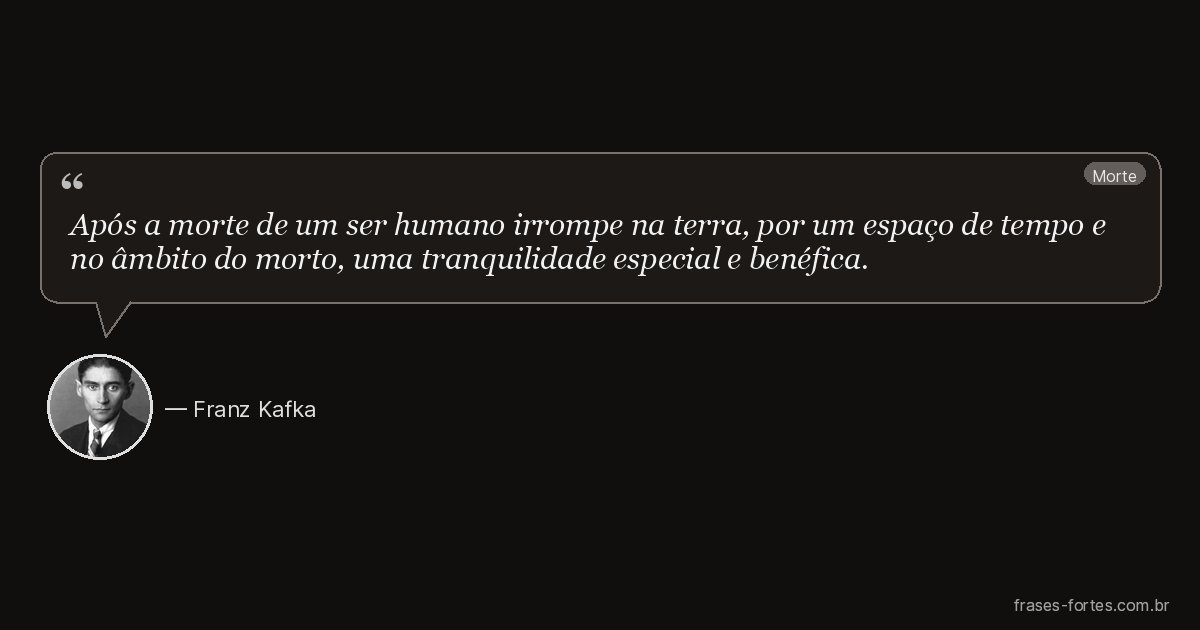 Frase de Franz Kafka