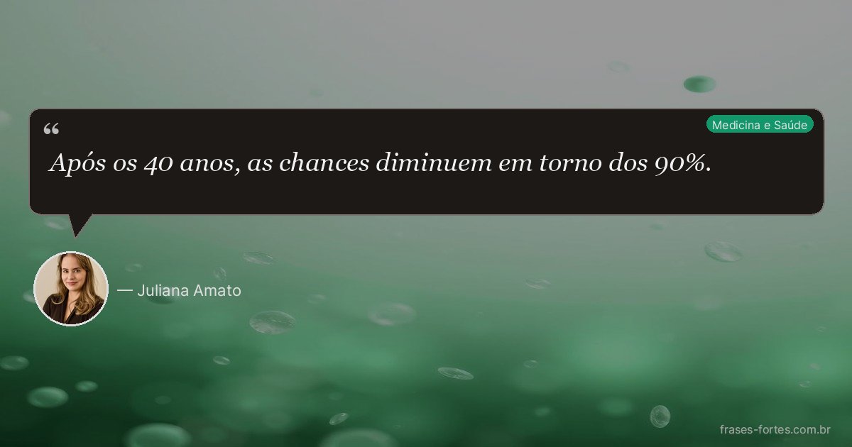 Frase de Juliana Amato