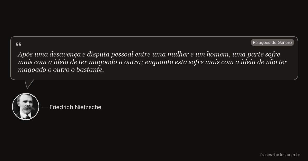 Frase de Friedrich Nietzsche