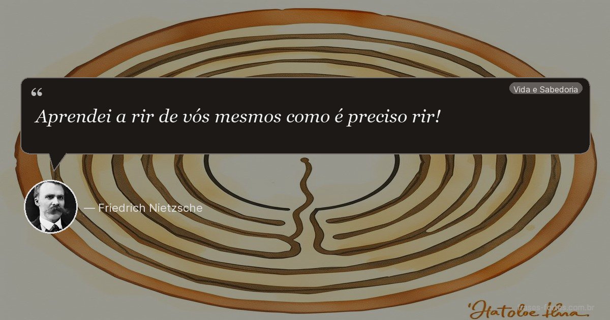 Frase de Friedrich Nietzsche