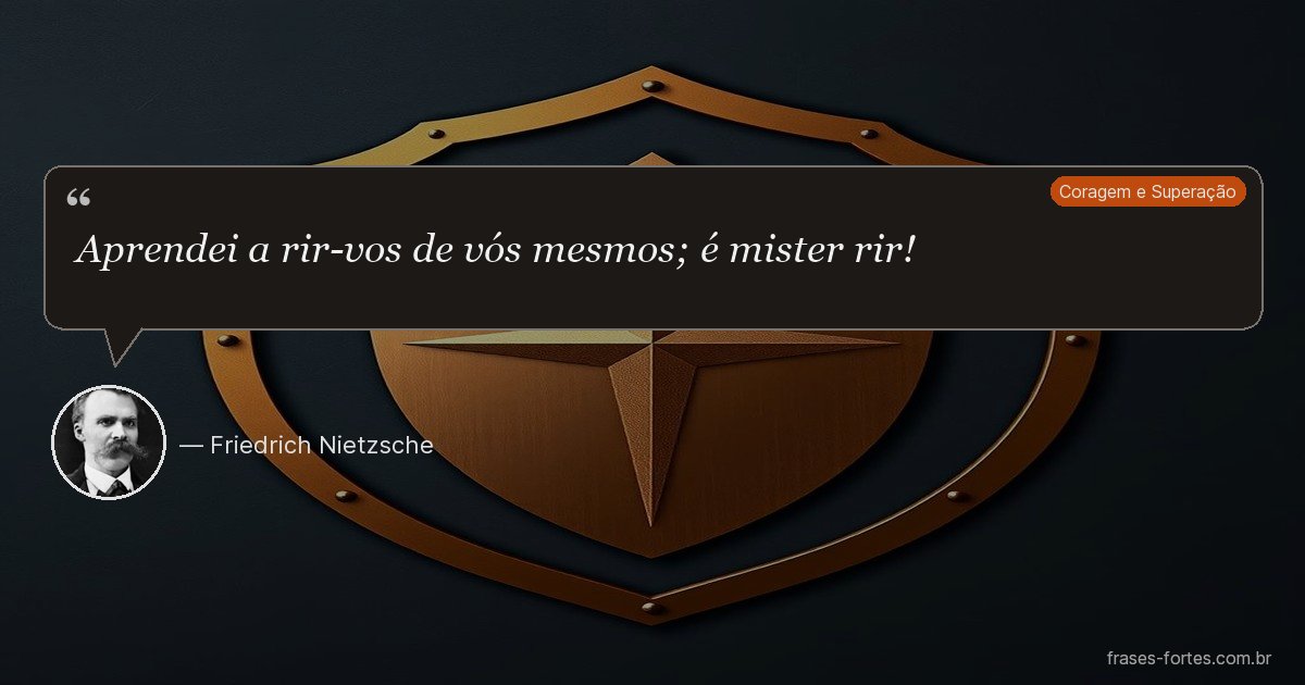 Frase de Friedrich Nietzsche