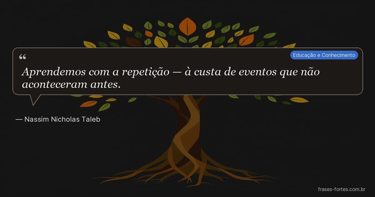 Frase de Nassim Nicholas Taleb