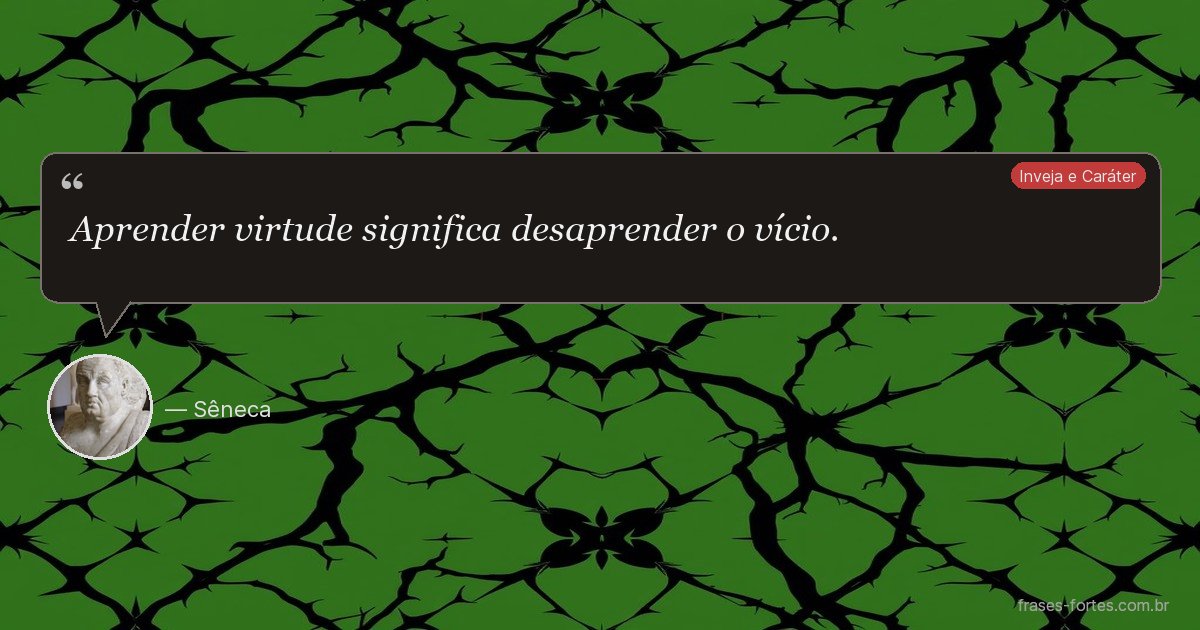 Frase de Sêneca