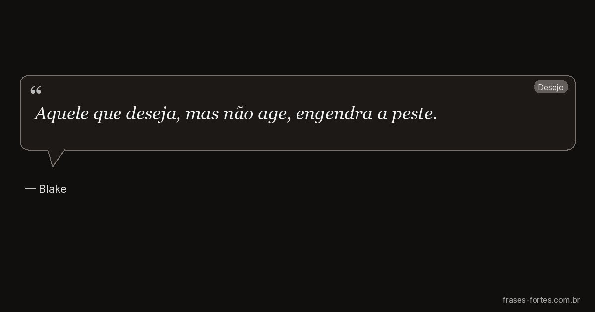 Frase de Blake