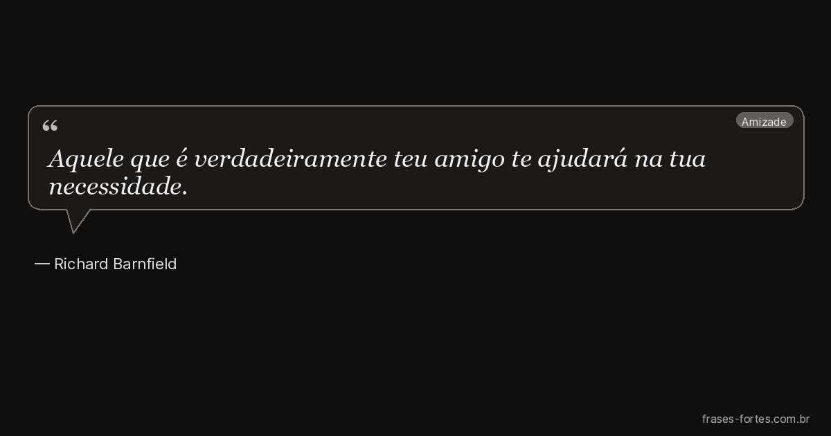 Frase de Richard Barnfield