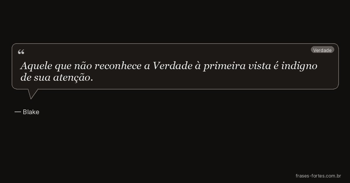 Frase de Blake