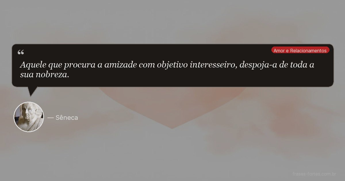 Frase de Sêneca