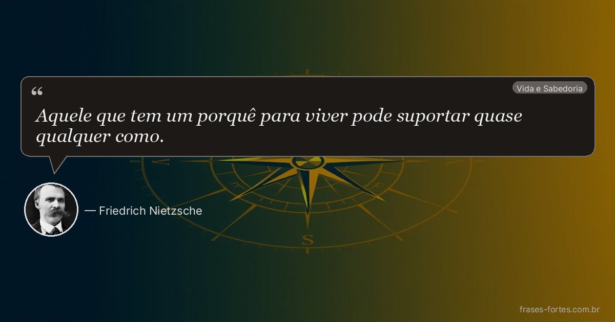 Frase de Friedrich Nietzsche