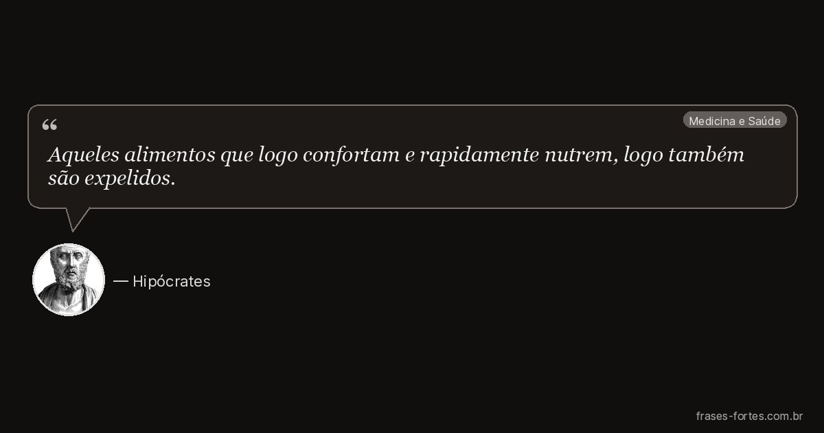 Frase de Hipócrates