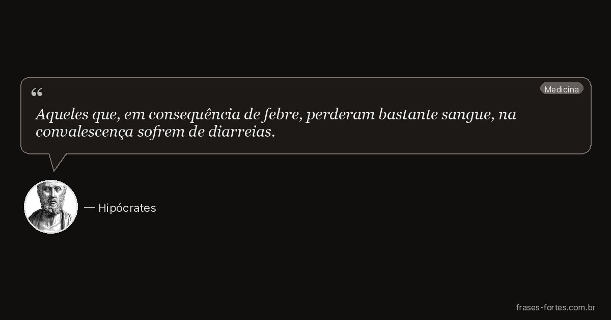 Frase de Hipócrates