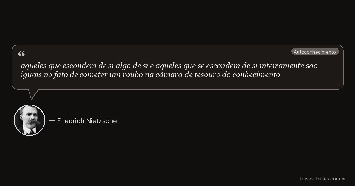 Frase de Friedrich Nietzsche