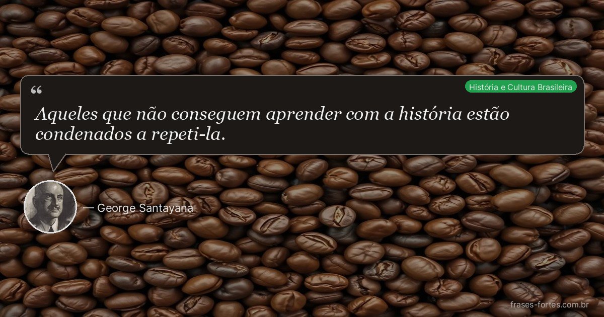 Frase de George Santayana