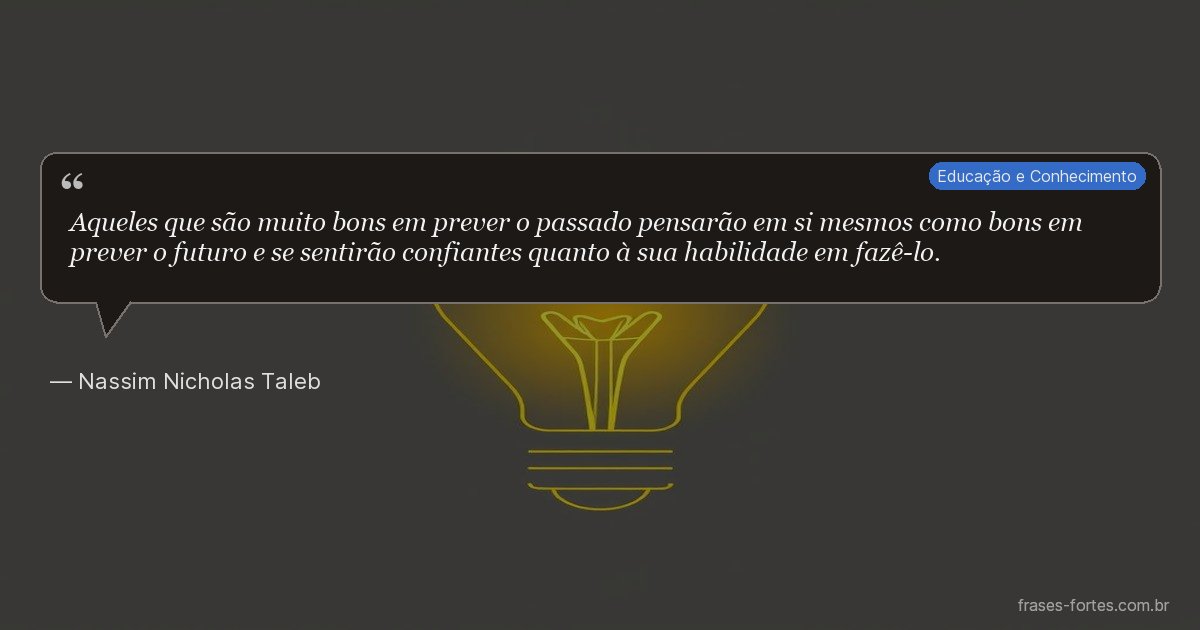 Frase de Nassim Nicholas Taleb