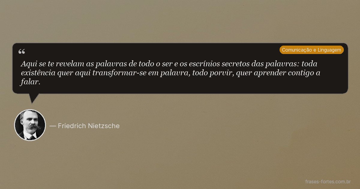 Frase de Friedrich Nietzsche