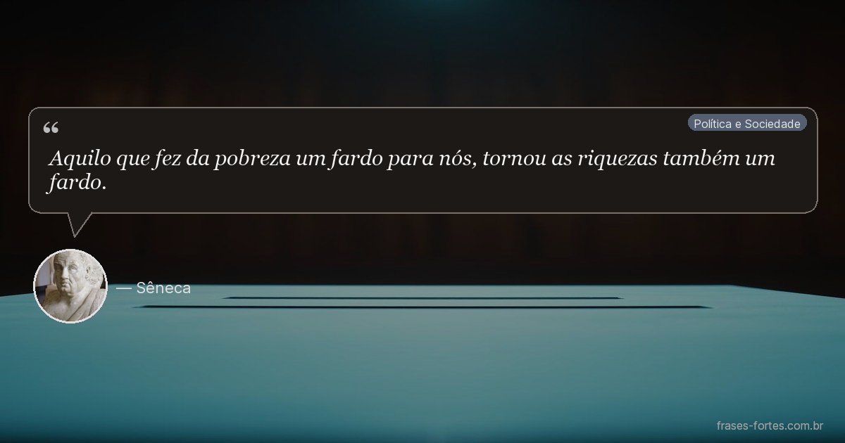 Frase de Sêneca