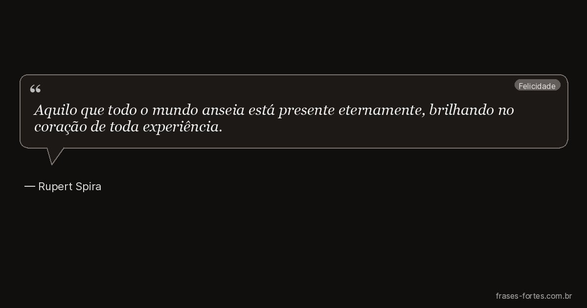 Frase de Rupert Spira