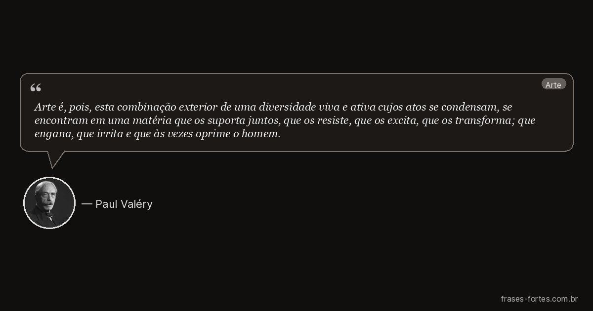 Frase de Paul Valéry